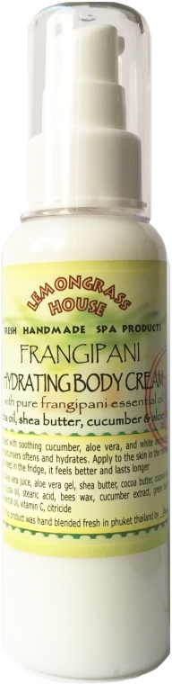 Крем для тела "Франжипани" - Lemongrass House Frangipani Body Cream