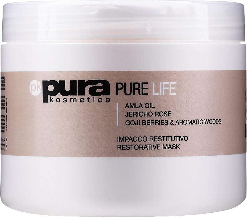 Восстанавливающая маска для волос - Pura Kosmetica Pure Life Restorative Mask — фото N3