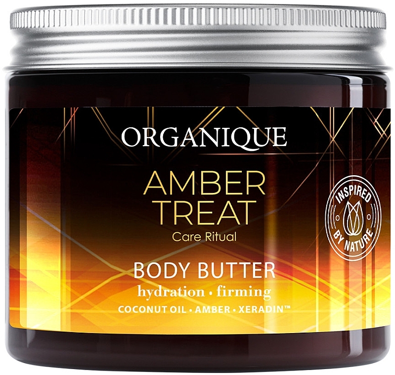 Масло для тіла - Organique Amber Treat Body Butter — фото N1