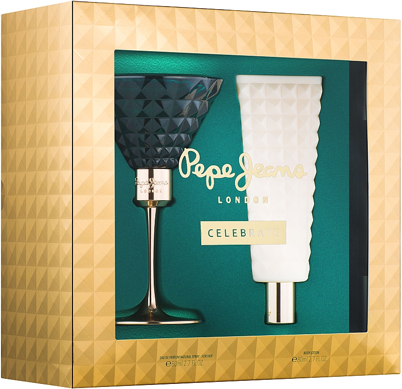 Pepe Jeans Celebrate For Her - Набор (edp/80ml + b/lot/80ml)