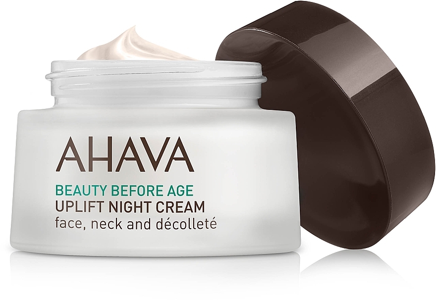 Лифтинговый ночной крем широкого спектра - Ahava Beauty Before Age Uplifting Night Cream For Face, Neck & Decollete — фото N4