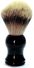 Помазок для бритья синтетический ворс, пластик, черный - Golddachs Synthetic Hair Plastic Black — фото N1