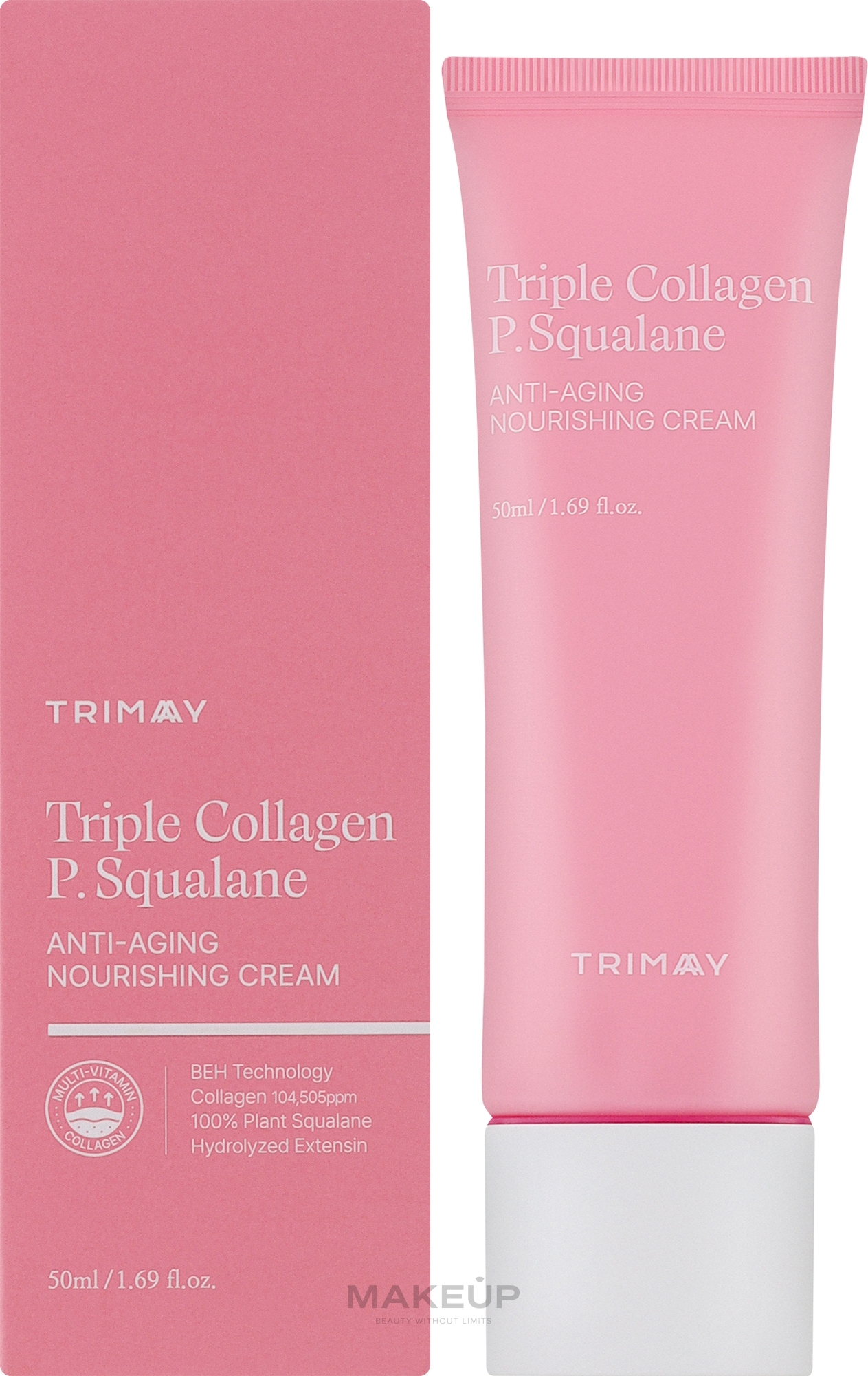 Живильний антивіковий крем - Trimay Triple Collagen P.Squalane Anti-Aging Nourishing Cream — фото 50ml