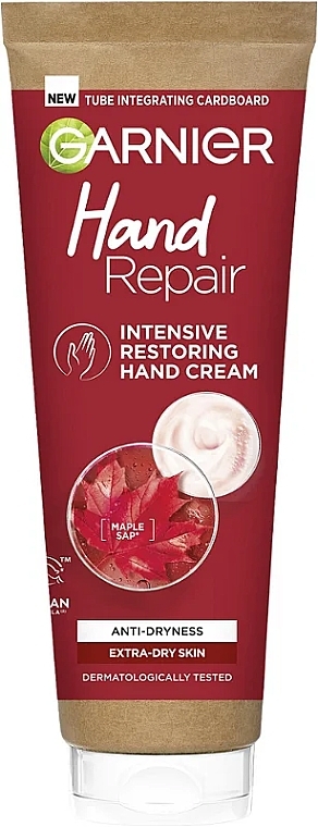 Відновлювальний крем для рук - Garnier Hand Repair Intensive Restoring Hand Cream — фото N1