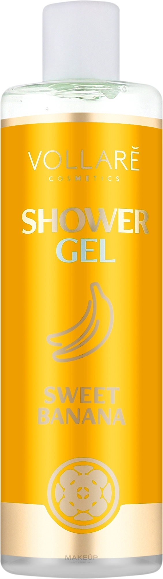 Гель для душа "Сладкий банан" - Vollare Sweet Banana Shower Gel  — фото 400ml