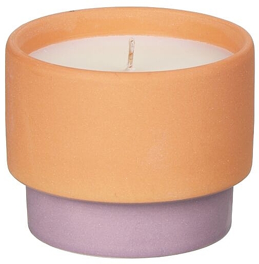 Ароматическая свеча "Фиалка и ваниль" - Paddywax Colour Block Violet & Vanilla Soy Candle — фото N1