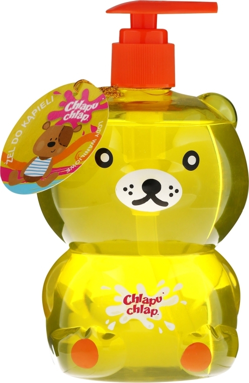 Дитячий гель для душу "Ведмедик", ванільне морозиво - Chlapu Chlap Bath & Shower Gel — фото N1