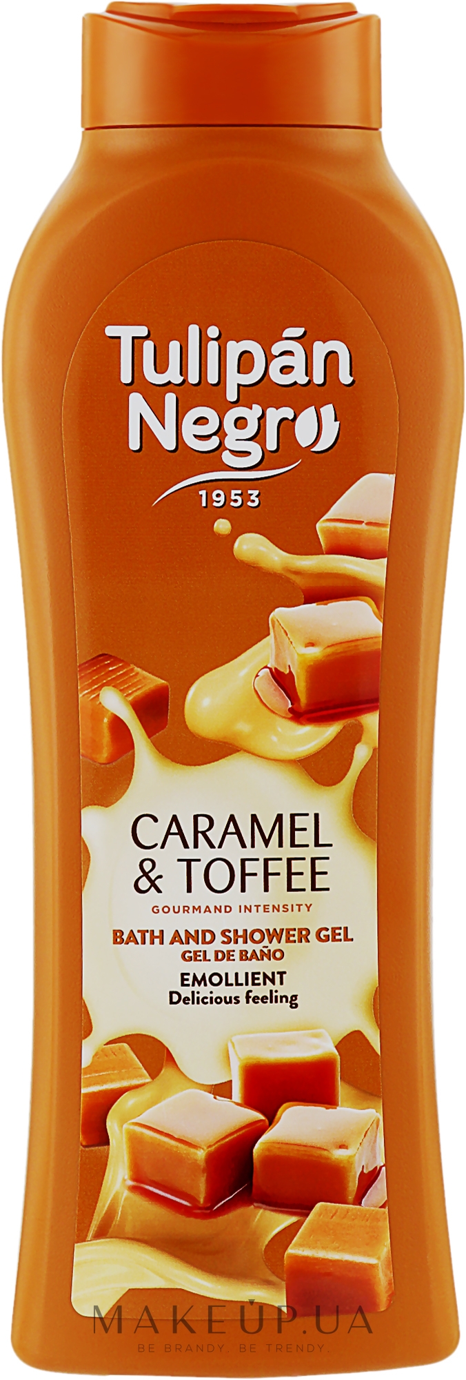 Гель для душа "Карамельный крем" - Tulipan Negro Caramel & Toffee Shower Gel — фото 650ml