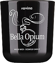 Ароматична свічка "Black Opium" - Ravina Aroma Candle — фото N1