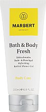 Гель для душа с освежающим ароматом цитрусовых - Marbert Bath & Body Fresh Refreshing Shower Gel  — фото N2