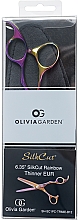 Ножиці для стрижки Silkcut 6,35 - Olivia Garden Rainbow — фото N2