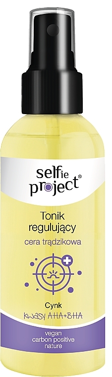 Регенерувальний і регулювальний тонік для обличчя - Selfie Project Tonic — фото N1
