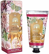 Крем для рук "Троянда і півонія" - The English Soap Company Anniversary Rose and Peony Hand Cream — фото N1