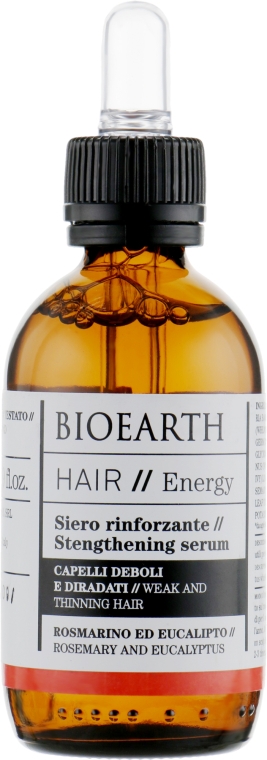 Сироватка для зміцнення волосся - Bioearth Hair Strengthening Serum