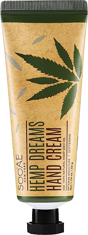 Крем для рук «Конопляні мрії» - Soo’AE Hemp Dreams Hand Cream — фото N1