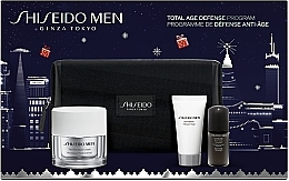 Набор - Shiseido Men Holiday Kit (f/cr/50ml + cleanser/30ml + f/conc/10ml) — фото N1