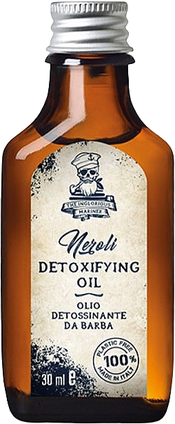 Детокс-масло для бороды - The Inglorious Mariner Neroli Detoxifying Beard Oil — фото N1