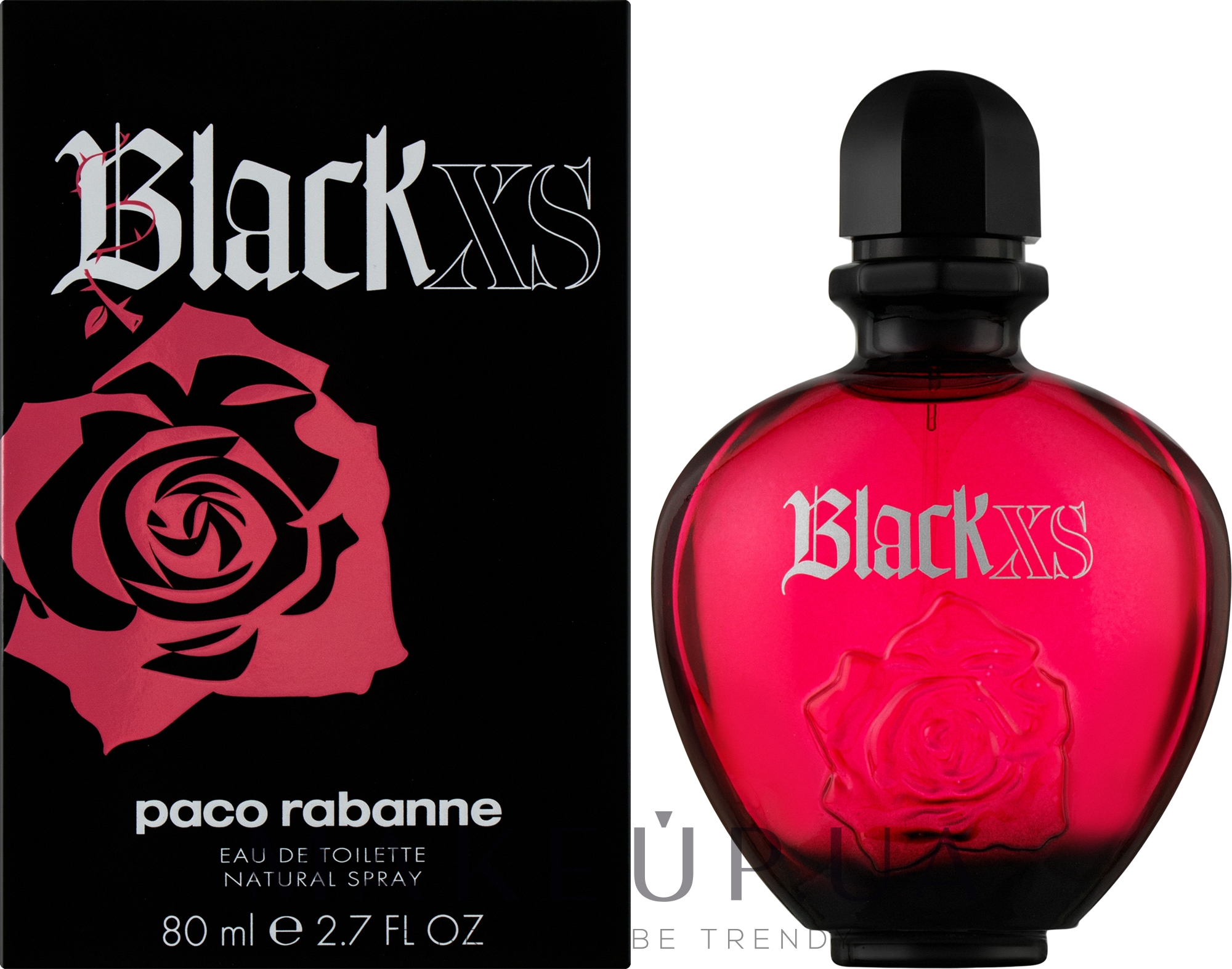 Paco Rabanne Black XS Pour Femme - Туалетная вода — фото 80ml