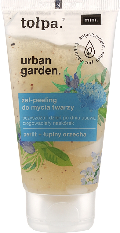 Гель-пилинг для умывания - Tolpa Urban Garden Face Gel-Peeling Cleanser