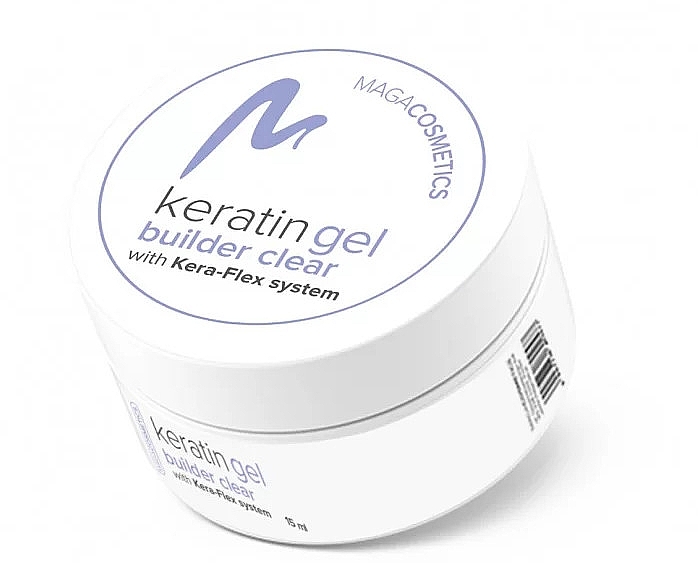 Гель для наращивания ногтей - Maga Cosmetics Kera-Flex Keratin Gel — фото N1