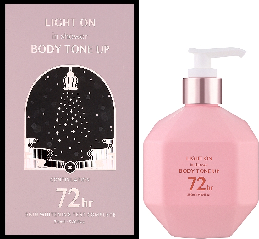 Очищувальний тонік для тіла - Beauty Of Majesty Light On In Shower Body Tone Up — фото N2