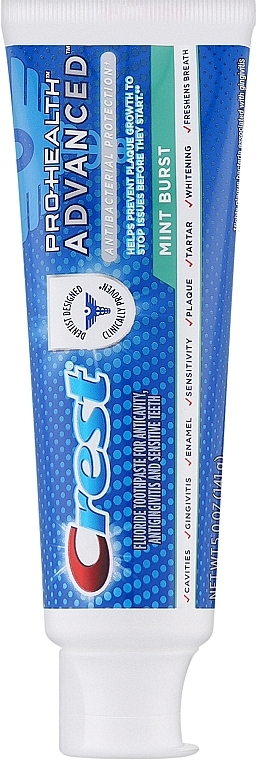 Зубная паста - Crest Pro-Health Advanced Deep Clean Mint Toothpaste