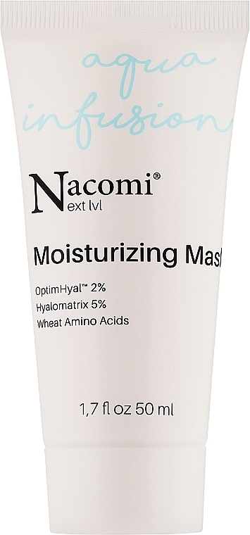 Зволожувальна маска для обличчя - Nacomi Next Level Moisturizing Mask