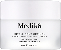 Разглаживающий ночной крем с ретинолом - Medik8 Intelligent Retinol Smoothing Night Cream — фото N1