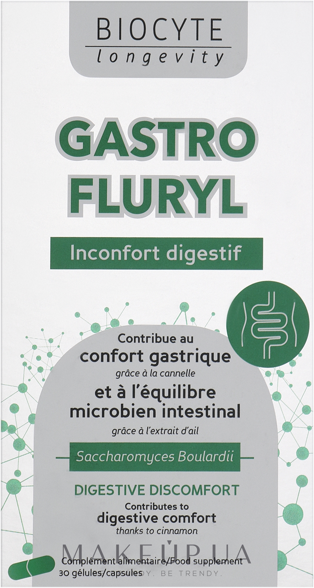 Харчова добавка - Biocyte Longevity Gastro Fluryl — фото 30шт