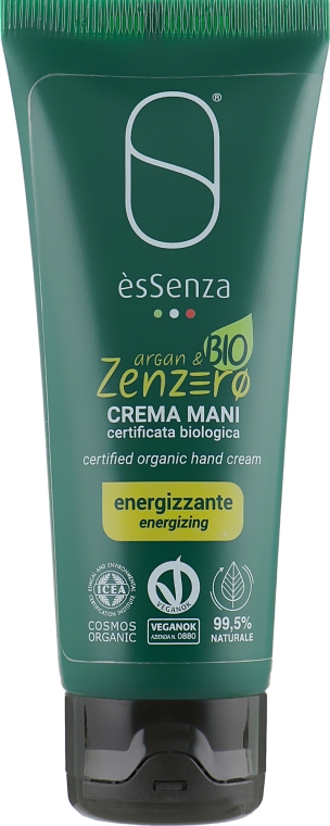Крем для рук "Арганія та імбир" - EsSenza Argan & Zenzero Hand Cream — фото N1