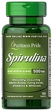 Парфумерія, косметика Харчова добавка "Спіруліна" - Puritan's Pride Spirulina 500 Mg