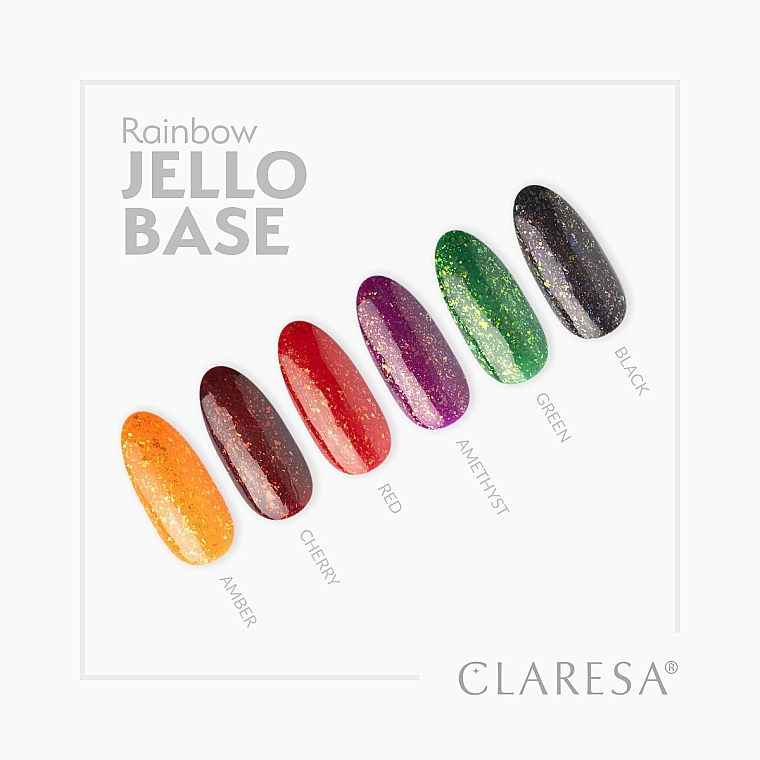 База для гель-лака - Claresa Rainbow Jello Base — фото N3