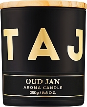 Духи, Парфюмерия, косметика Ароматическая свеча "Oud Jan" - Taj Max Aroma Candle