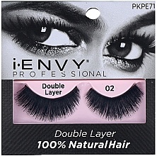 Парфумерія, косметика Накладні вії - I Envy Strip Lash Double Layer 02 PKPE71