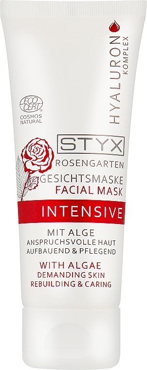 Маска-лифтинг для лица с органическими водорослями - Styx Naturcosmetic Rose Garden Intensive Facial Mask — фото N1