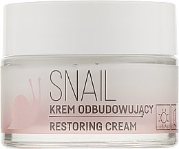Відновлювальний крем для обличчя - Floslek Snail Restoring Cream — фото N1
