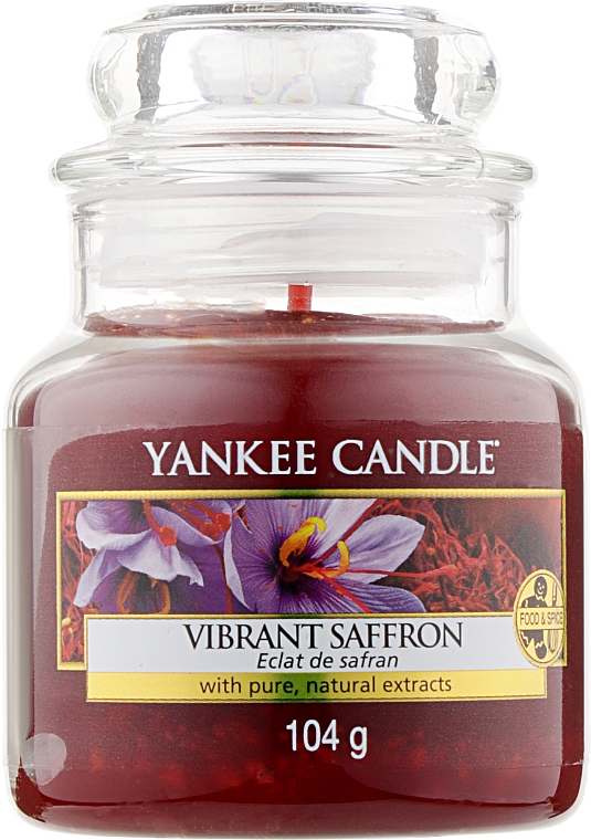 Ароматическая свеча в банке "Яркий шафран" - Yankee Candle Vibrant Saffron