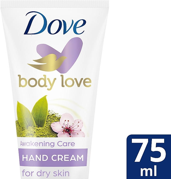 Крем для рук з зеленим чаєм матча та квітами сакури - Dove Nourishing Secrets Hand Cream — фото N3