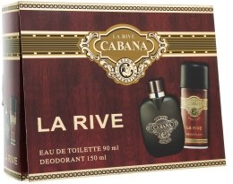 Духи, Парфюмерия, косметика УЦЕНКА La Rive Cabana - Набор (edt/90ml + deo/150ml) *