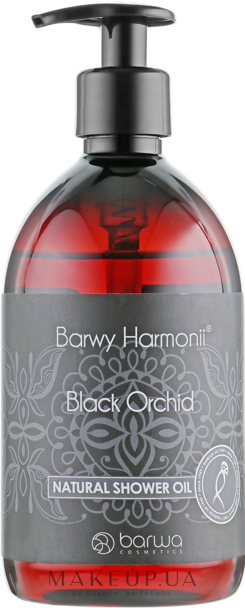 Масло для душа с черной орхидеей - Barwa Harmony Oil Shower Black Orchid — фото 440ml