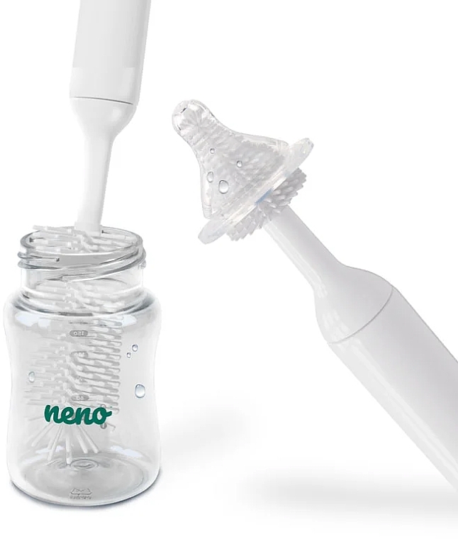 Электрическая силиконовая щетка для мытья бутылок - Neno Lavar — фото N3
