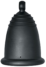 Парфумерія, косметика Менструальна чаша з кулькою, розмір М, чорна - MeLuna Classic Menstrual Cup