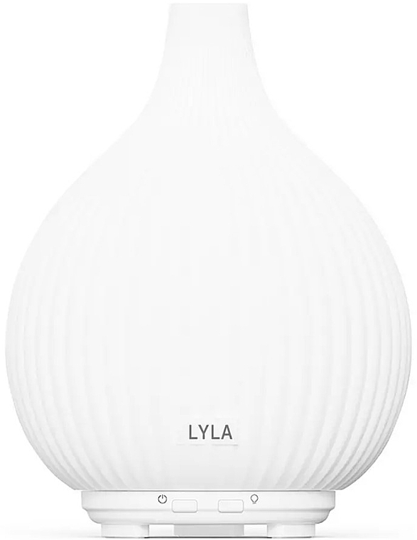 Керамічний ароматичний дифузор, зволожувач і нічник - Rio-Beauty Lyla Ceramic Aroma Diffuser, Humidifier and Night Light — фото N1