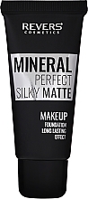 Тональна основа - Revers Mineral Perfect Silky Matte Makeup Foundation Long Lasting Effect — фото N1