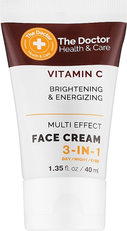 Крем для обличчя 3 в 1 - The Doctor Health & Care Vitamin C Face Cream — фото N1