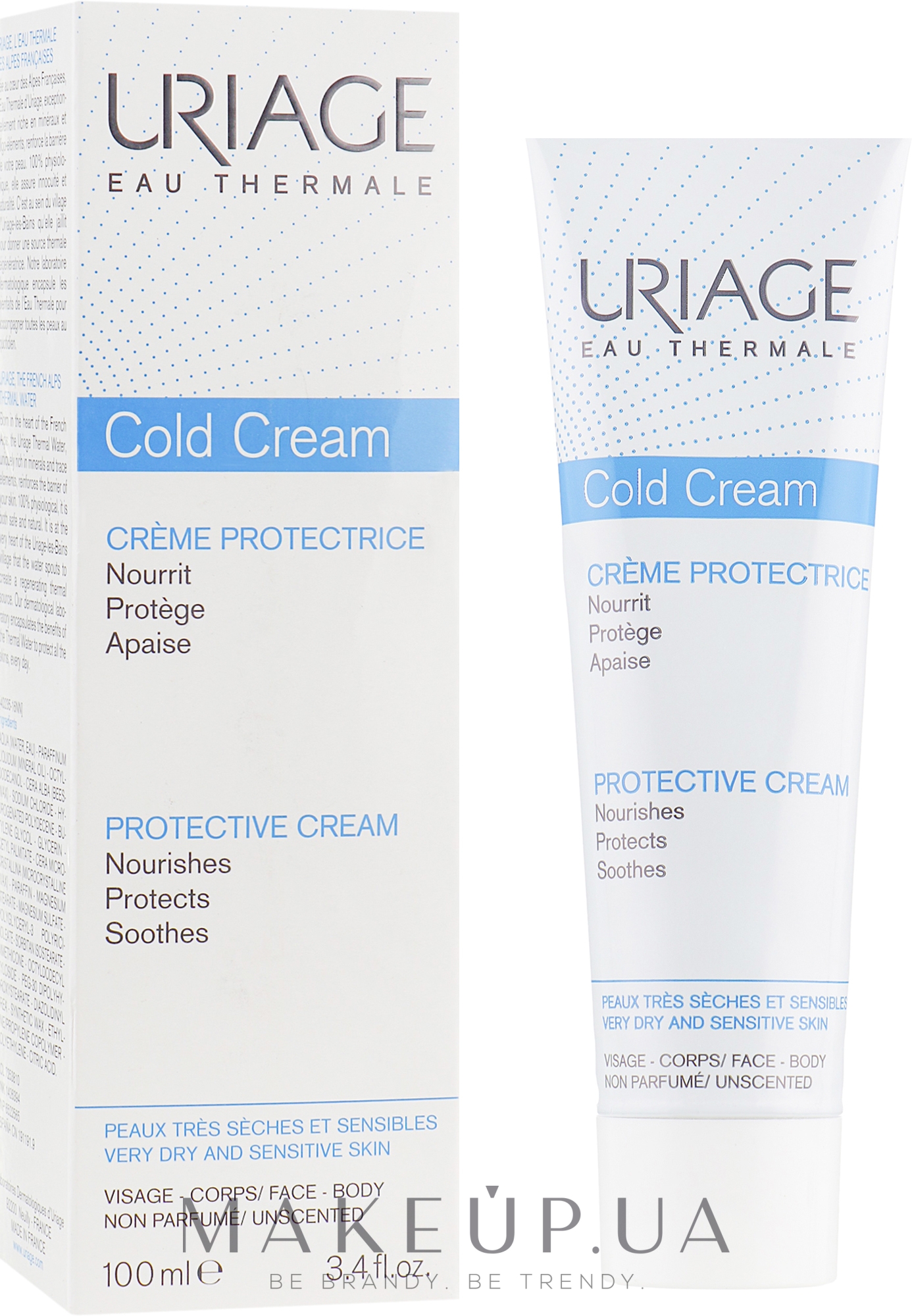 Колд-крем - Uriage Dermato Cold Cream Protectrice  — фото 100ml