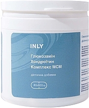 Дієтична добавка для суглобів "Глюкозамін Хондроїтин Комплекс МСМ" - Inly — фото N1
