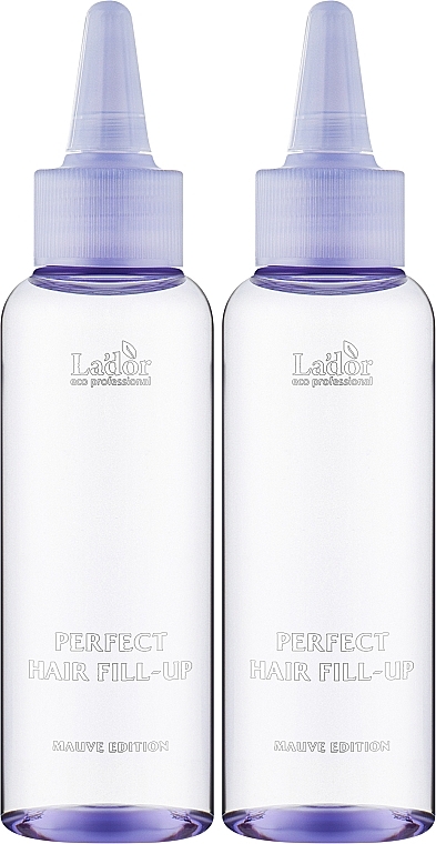 Набор филлеров для волос - La'dor Perfect Hair Fill-Up Duo Set Mauve Edition (h/filler/2x100ml) — фото N2