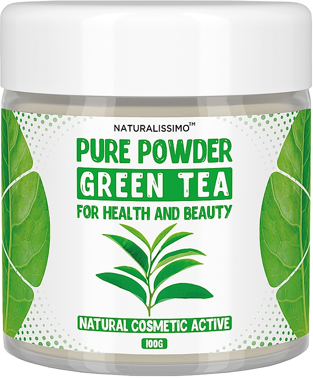 Пудра зеленого чая - Naturalissimo Powder Green Tea — фото N1