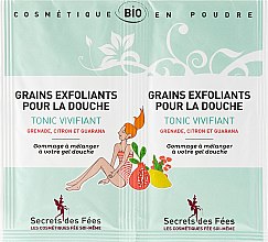 Парфумерія, косметика Скраб для тіла, з гуараною - Secrets des Fees Grains Exfoliants Douche Tonic Vivifiant